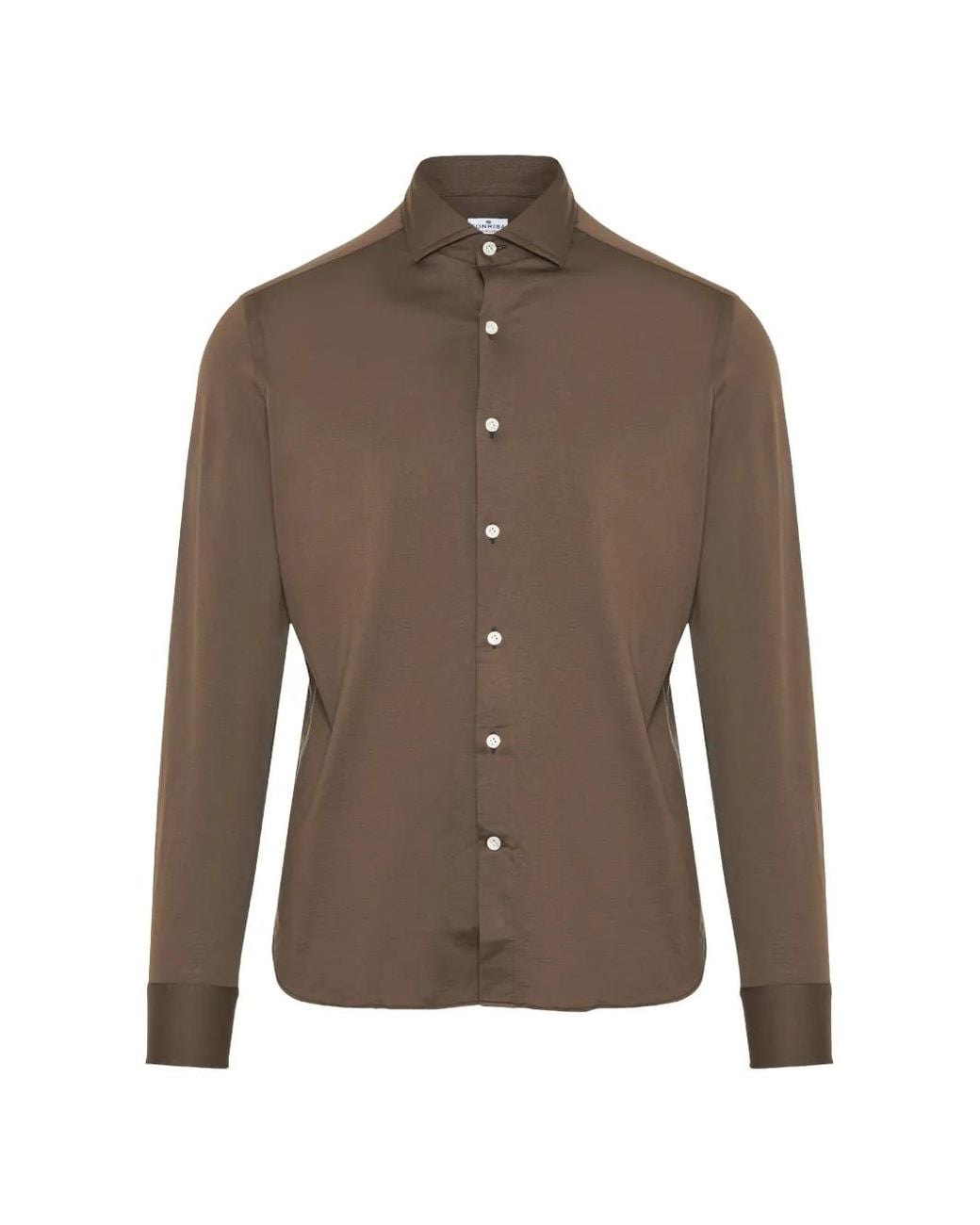 Sonrisa Button-Up Overhemd in het Brown voor heren