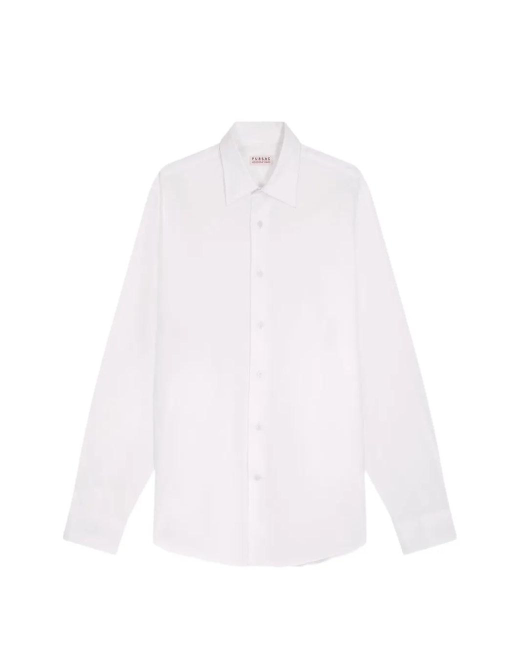 Fursac White Long-Sleeve Shirt for men