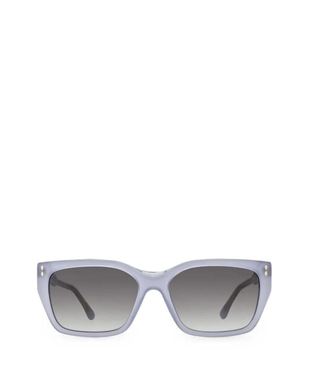 Isabel Marant Gray Lunettes De Soleil Oversize À Monture Rectangulaire
