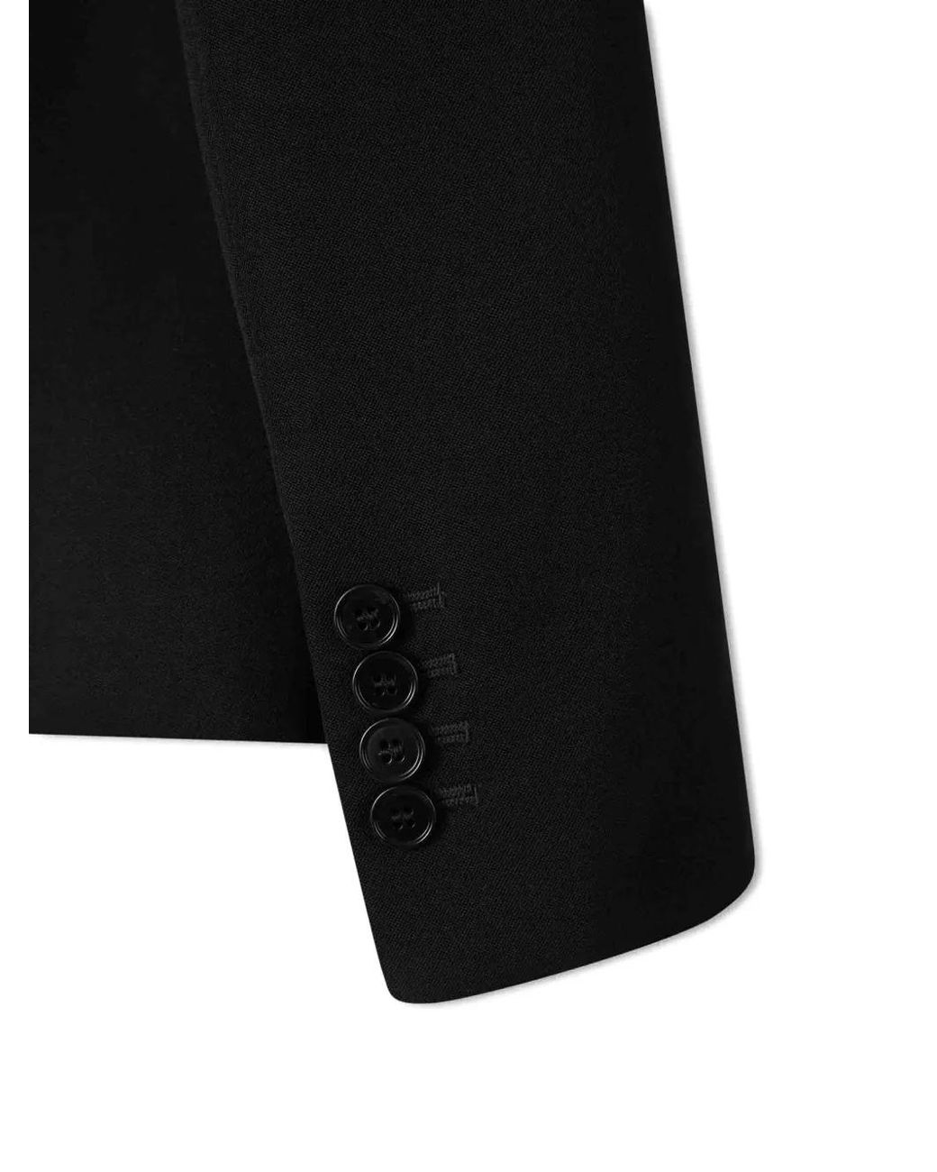 McQueen Black Single-Breasted Blazer