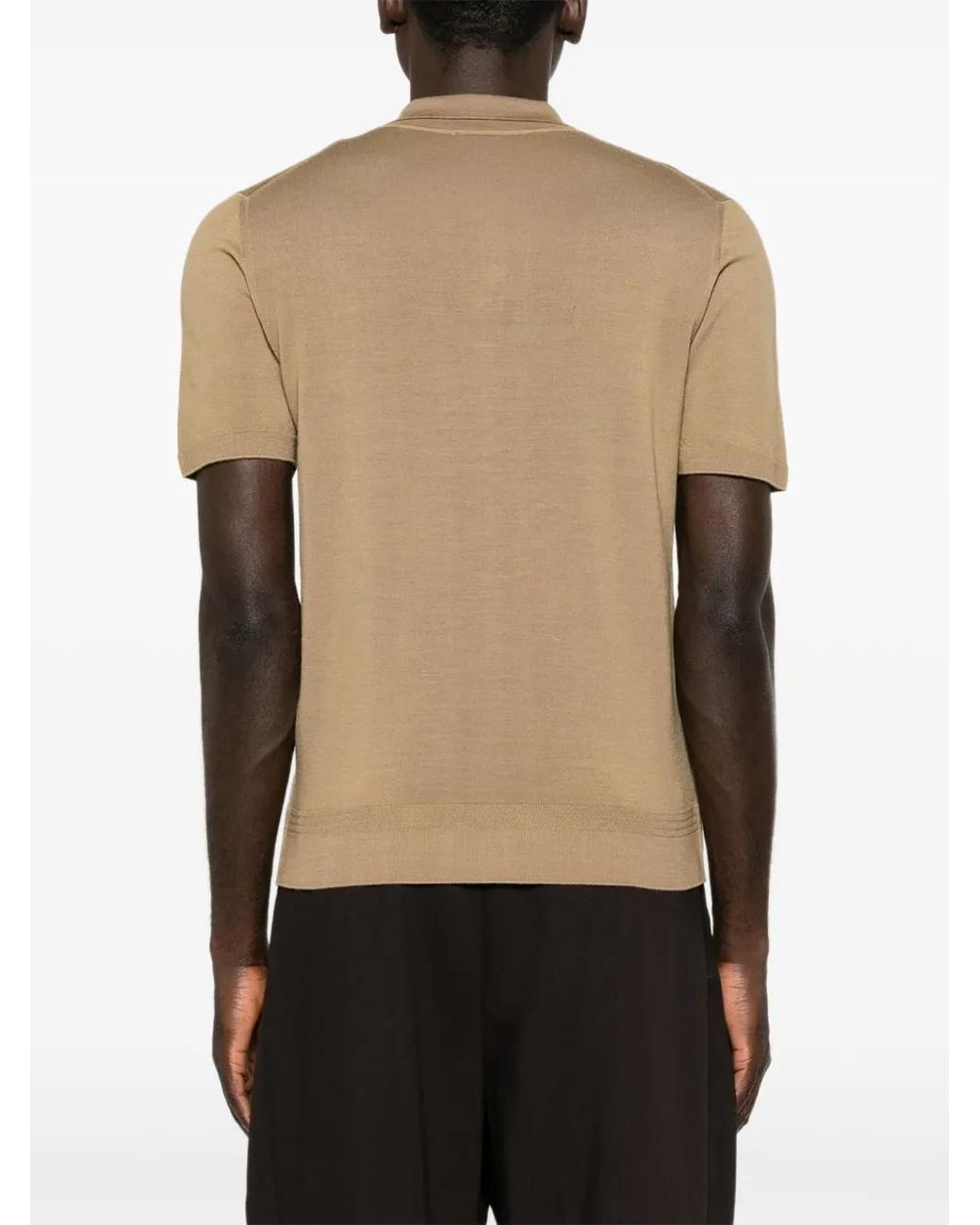 Pull Marco Brunal En Maille Camel Barena pour homme en coloris Natural