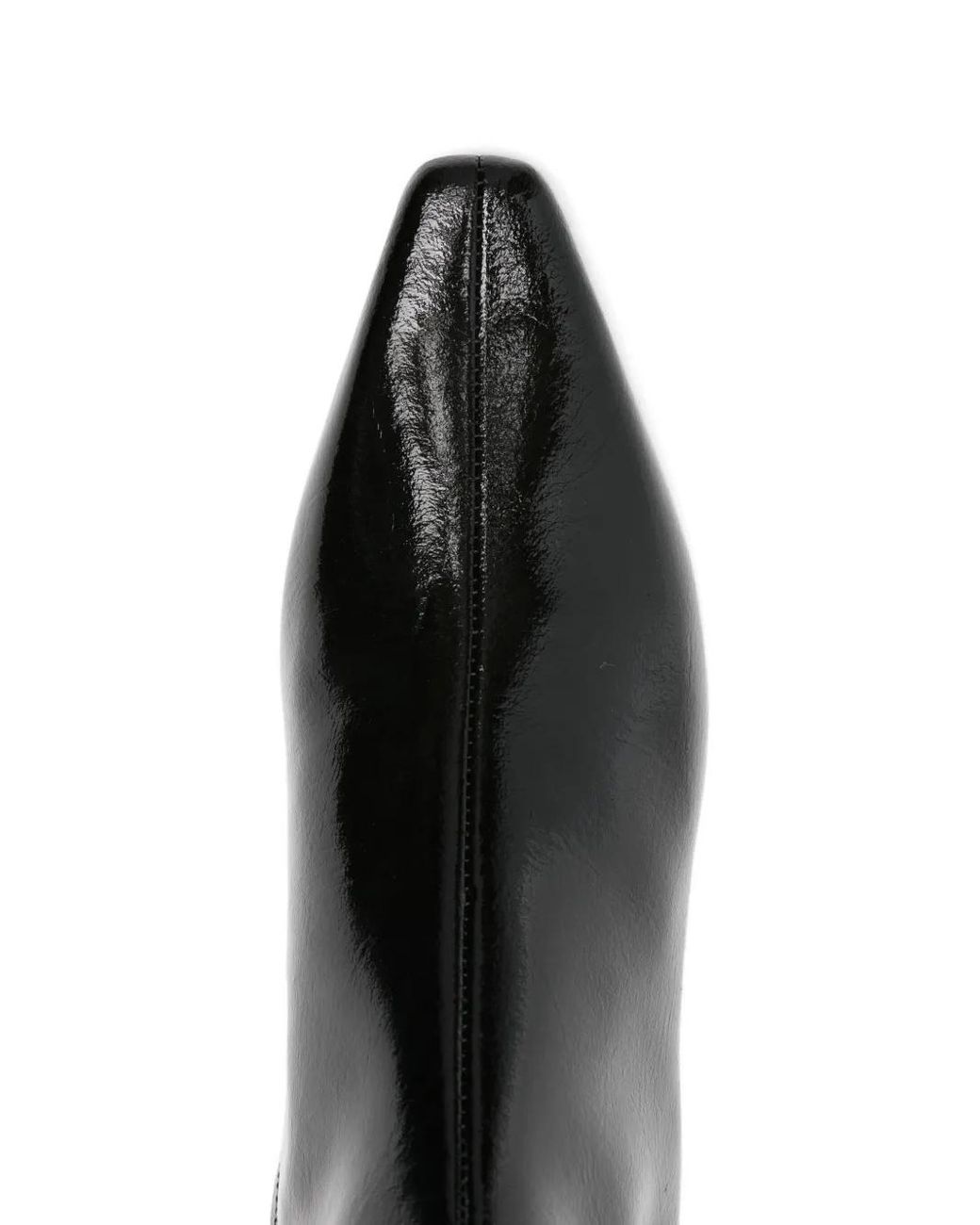 Totême  Black Slim Naplack Ankle Boots