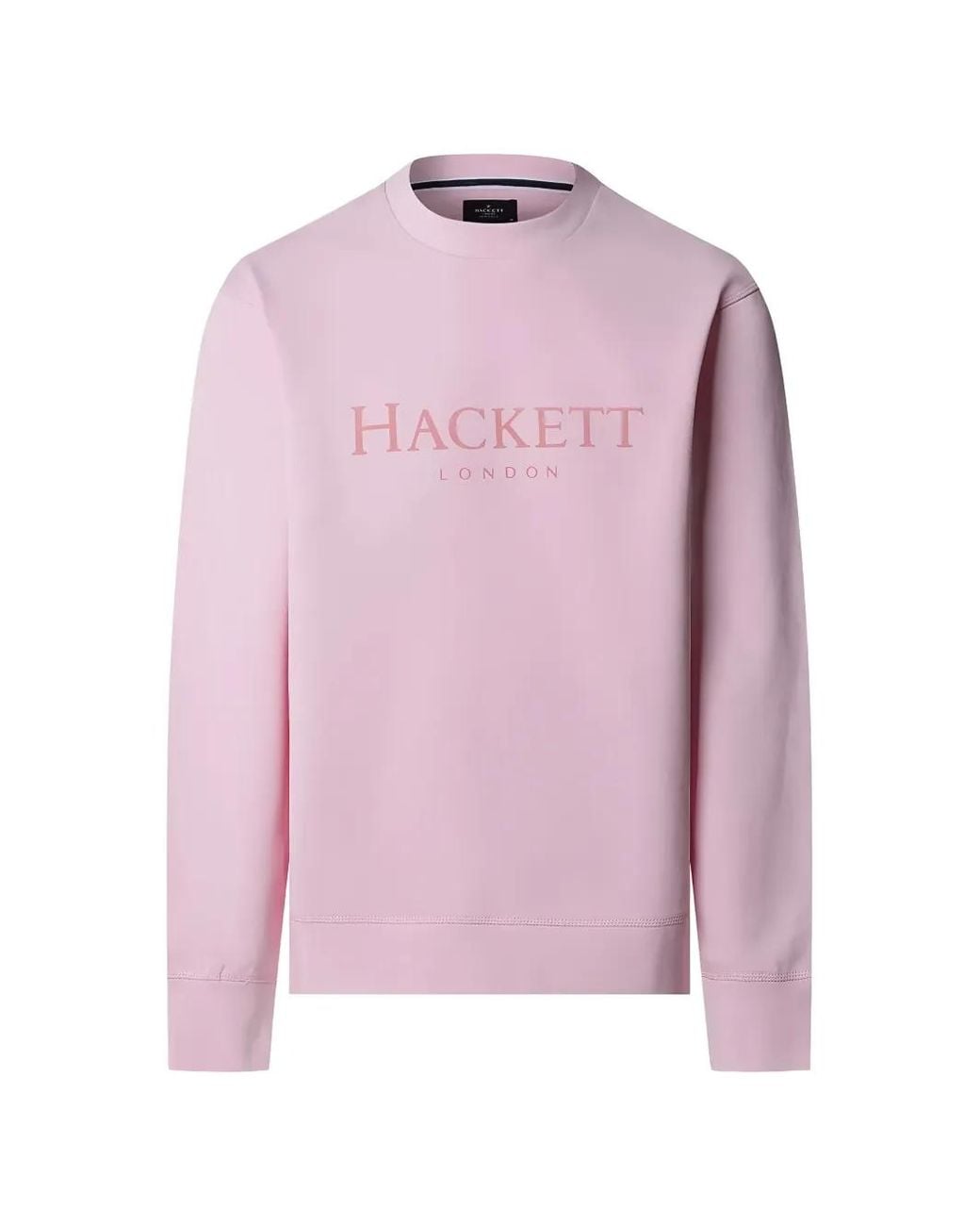 Sudadera Con Logo Estampado Hackett de hombre de color Pink