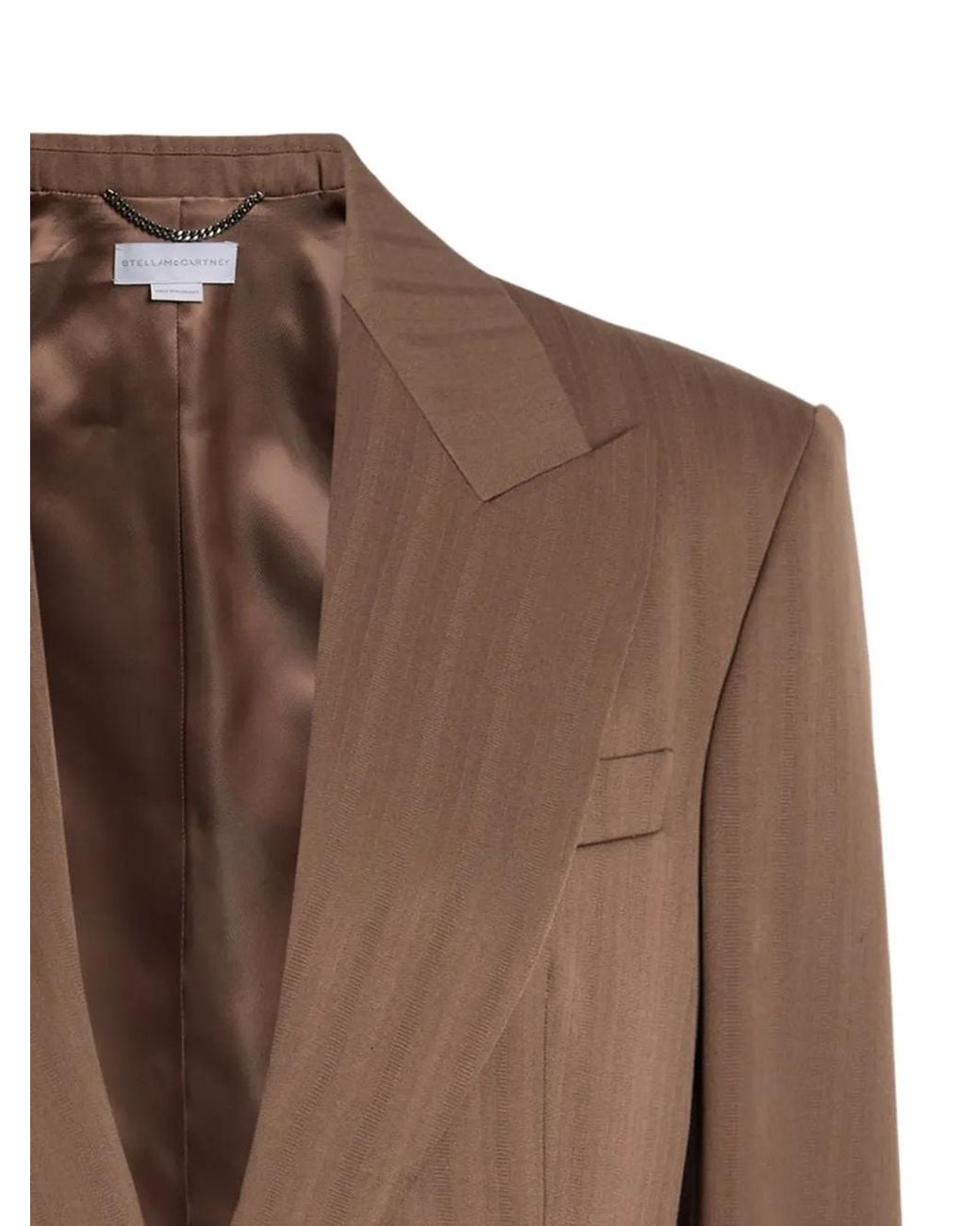 Stella McCartney Brown Wool Blazer