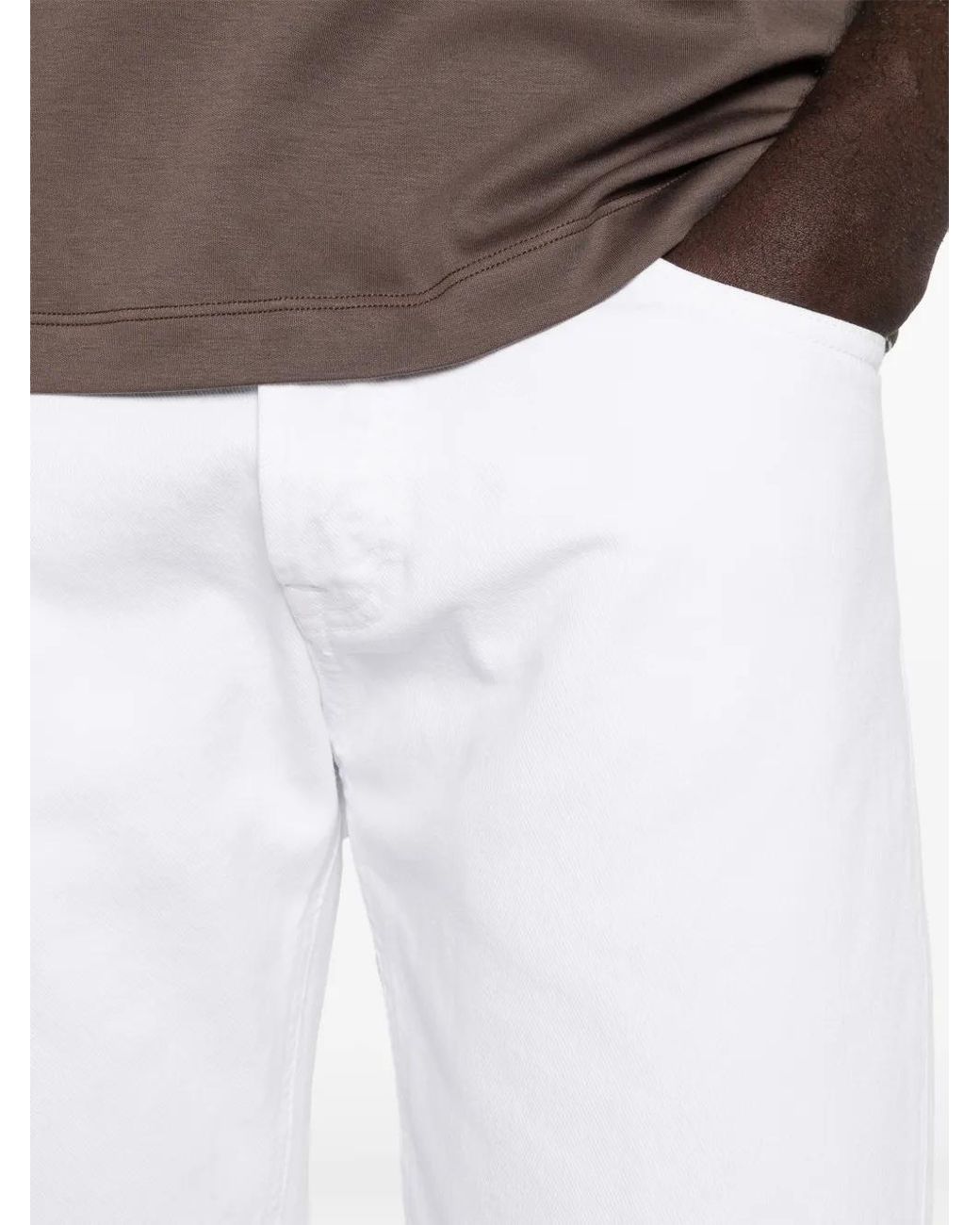Dondup White Icon Jeans for men