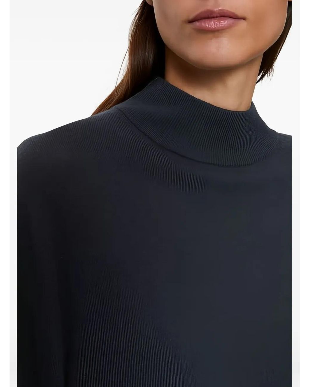 Marc O' Polo Blue High-Neck Sweater