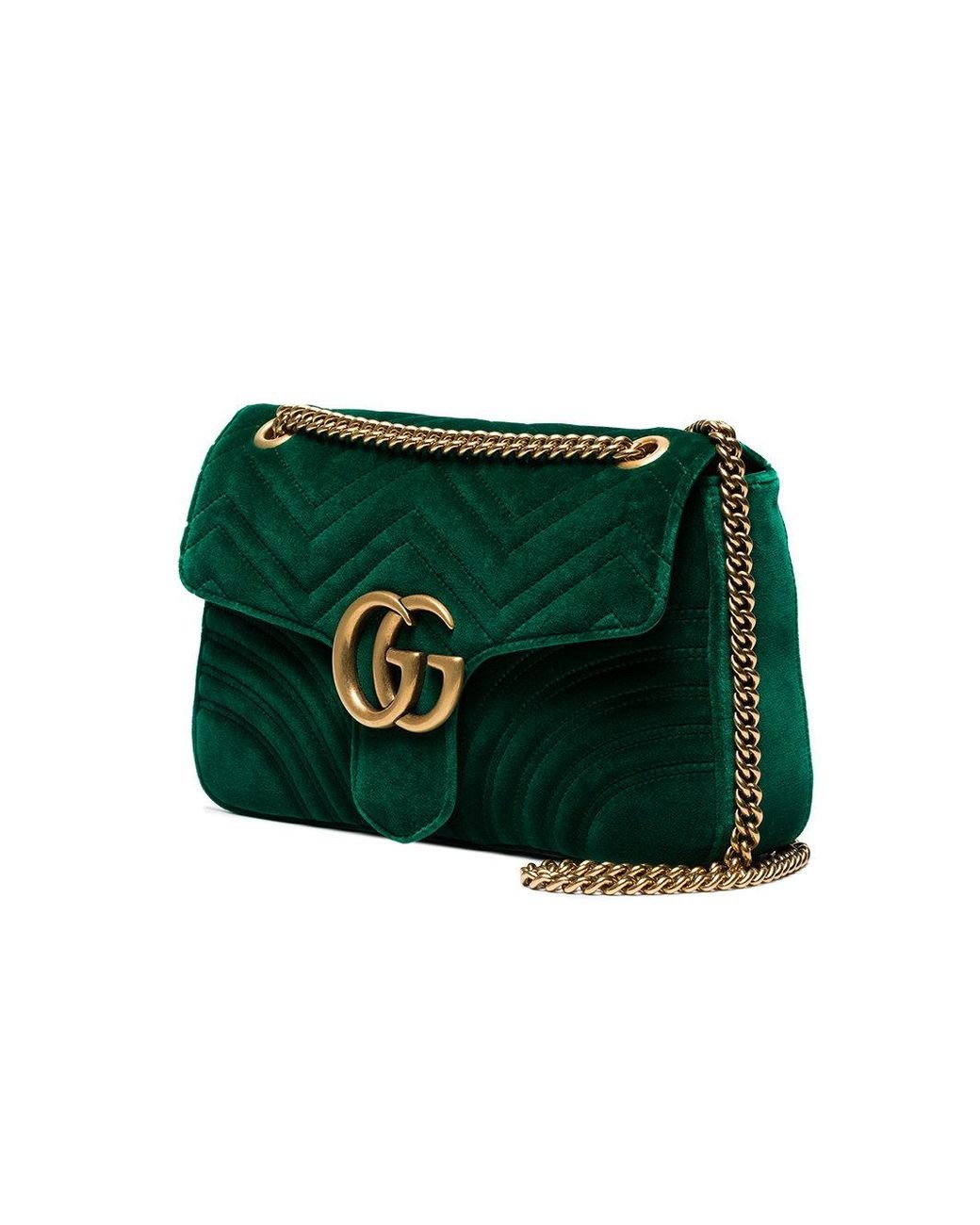 Green sales velvet gucci
