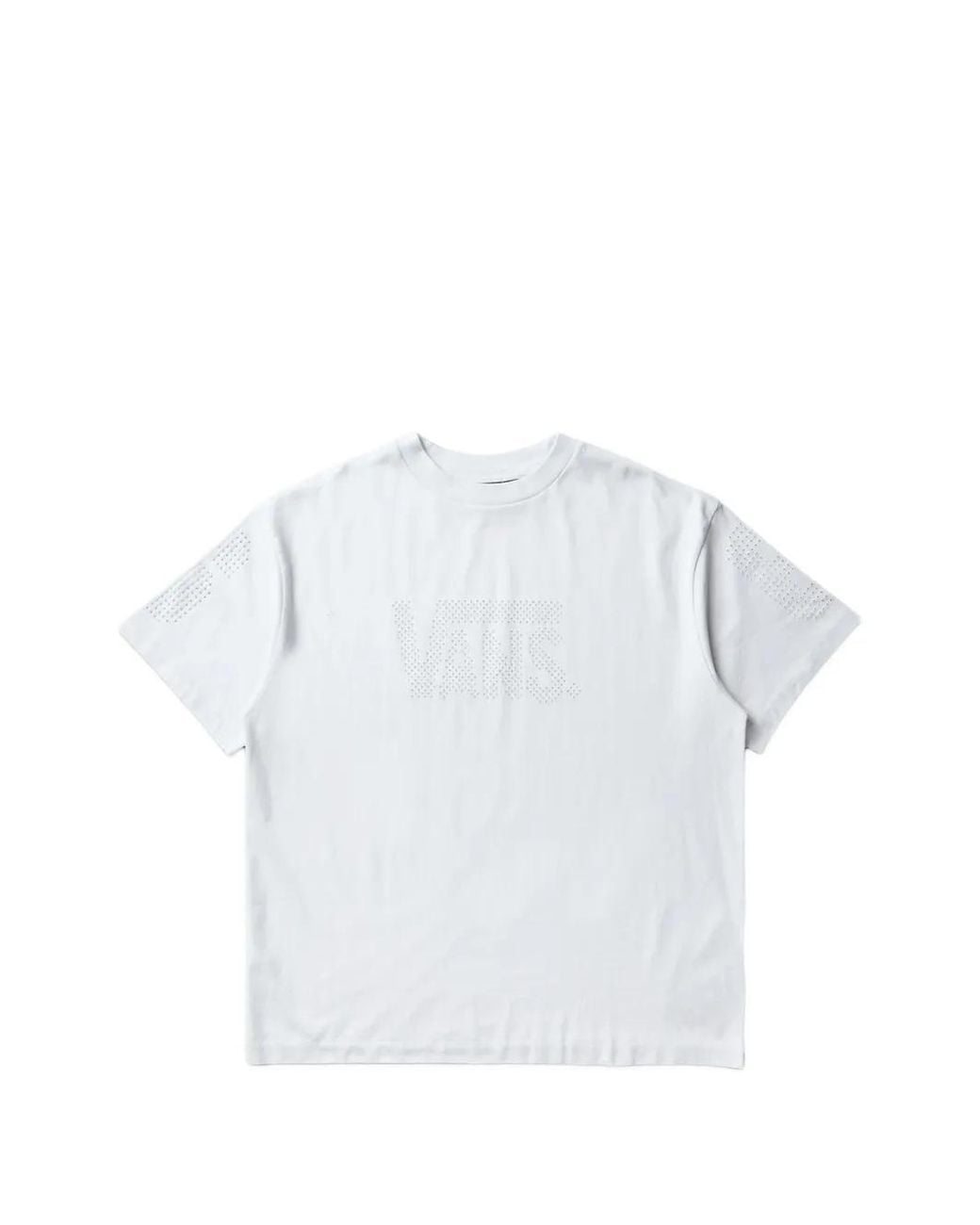 Vans White A.O.D. X Slam Jam Laser-Cut T-Shirt for men