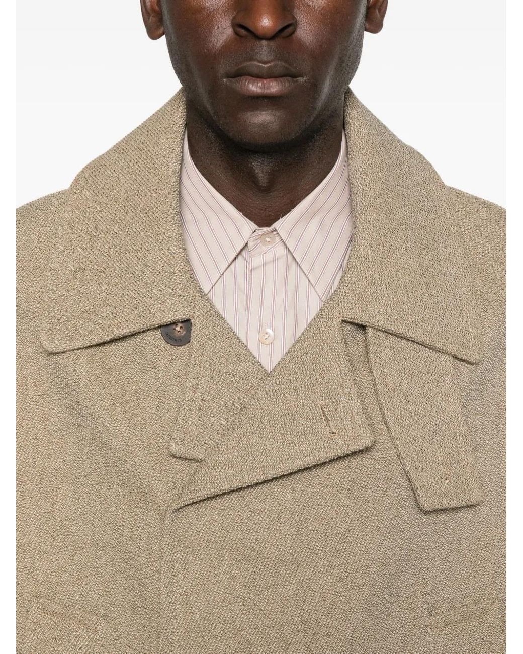 Jacquemus Natural Button-Fastening Jacket for men