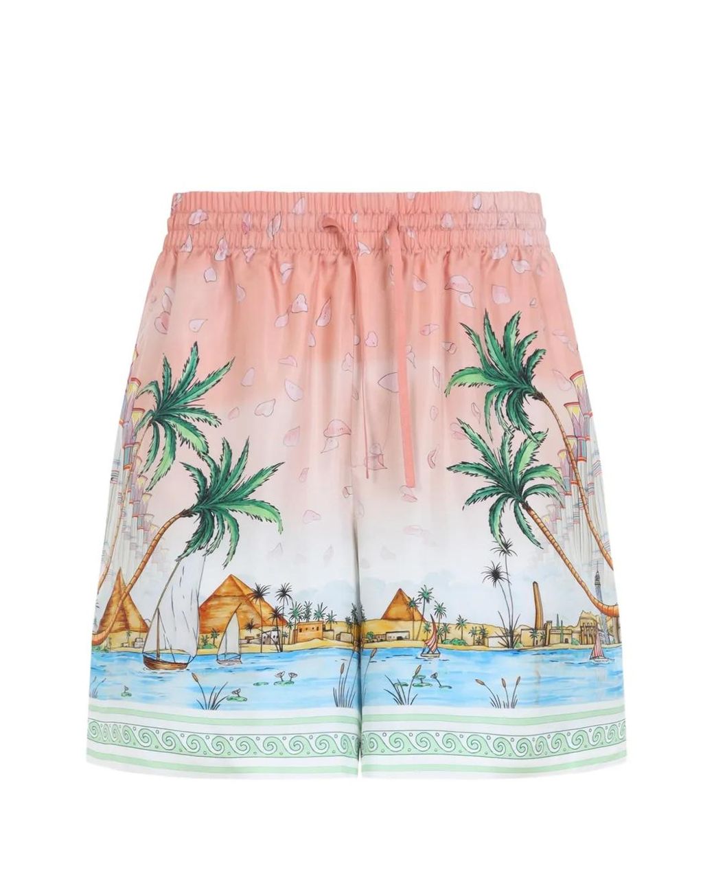 Casablanca Multicolor Short Ethereal En Soie for men