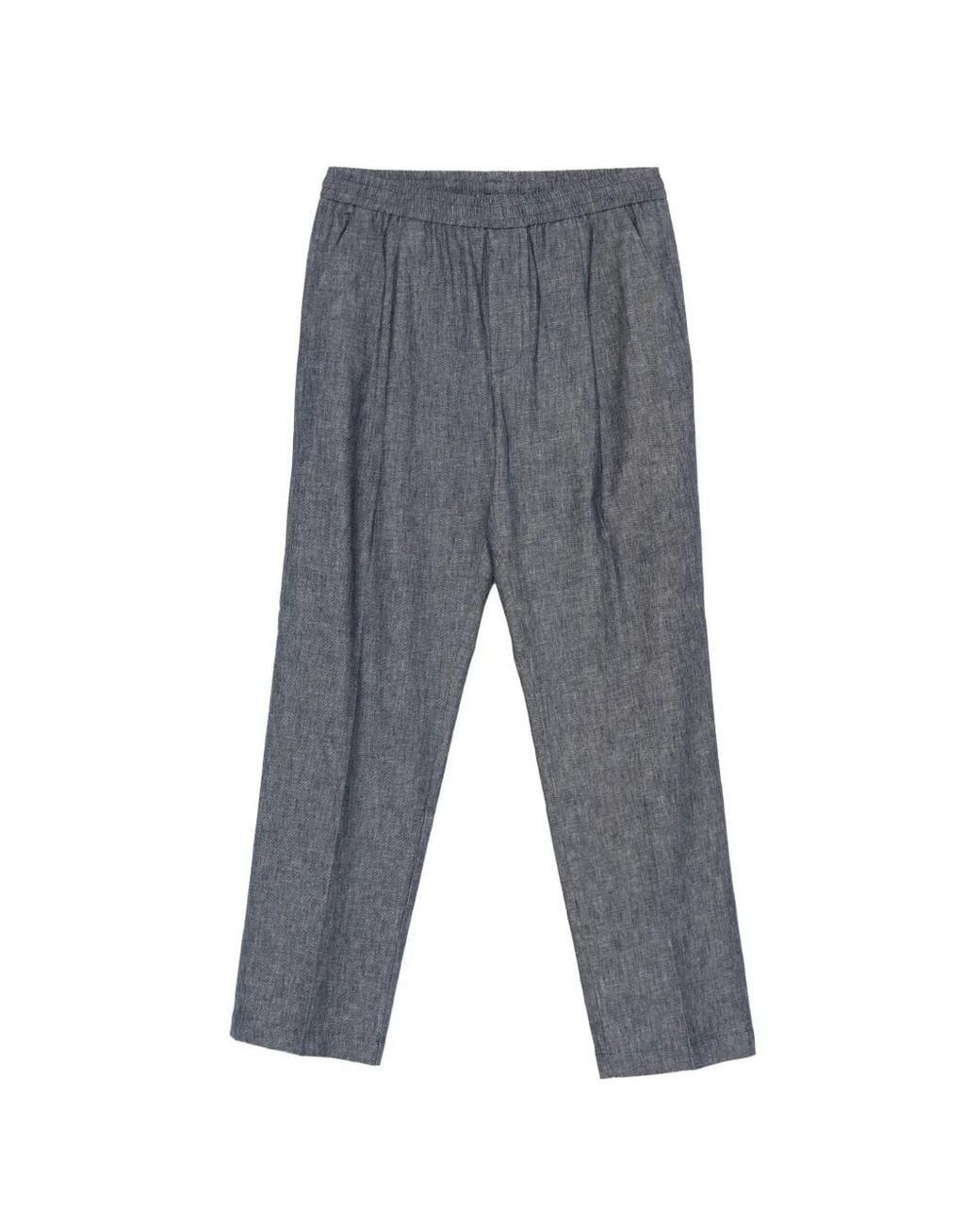 Altea Gray Elasticated-Waist Jeans for men