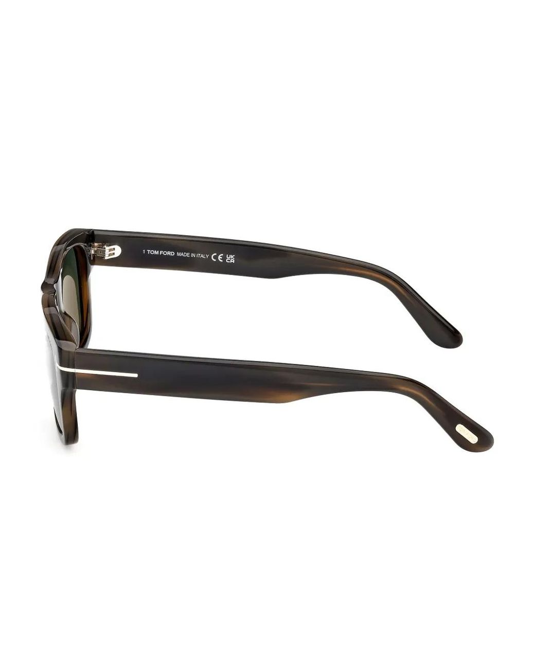 Tom Ford Green Rectangle-Frame Sunglasses