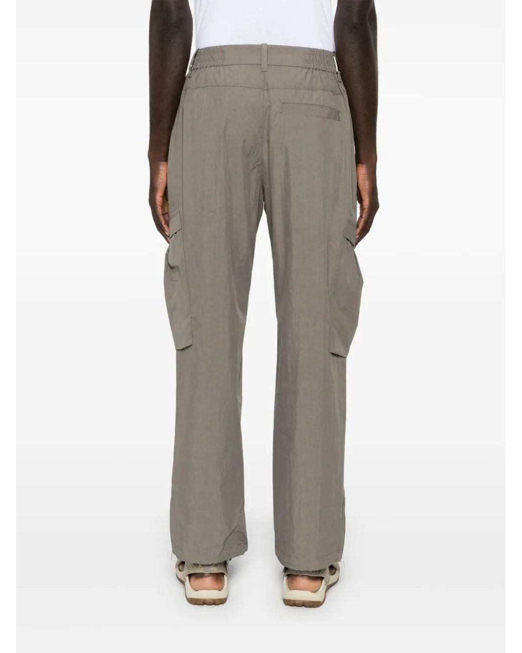 Represent Gray Tech Cargo Pants for men