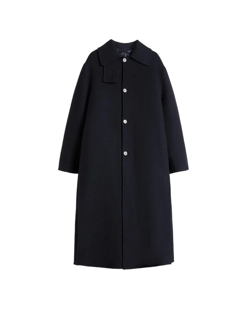 Jil Sander Blue X Moncler Reversible Padded Coat