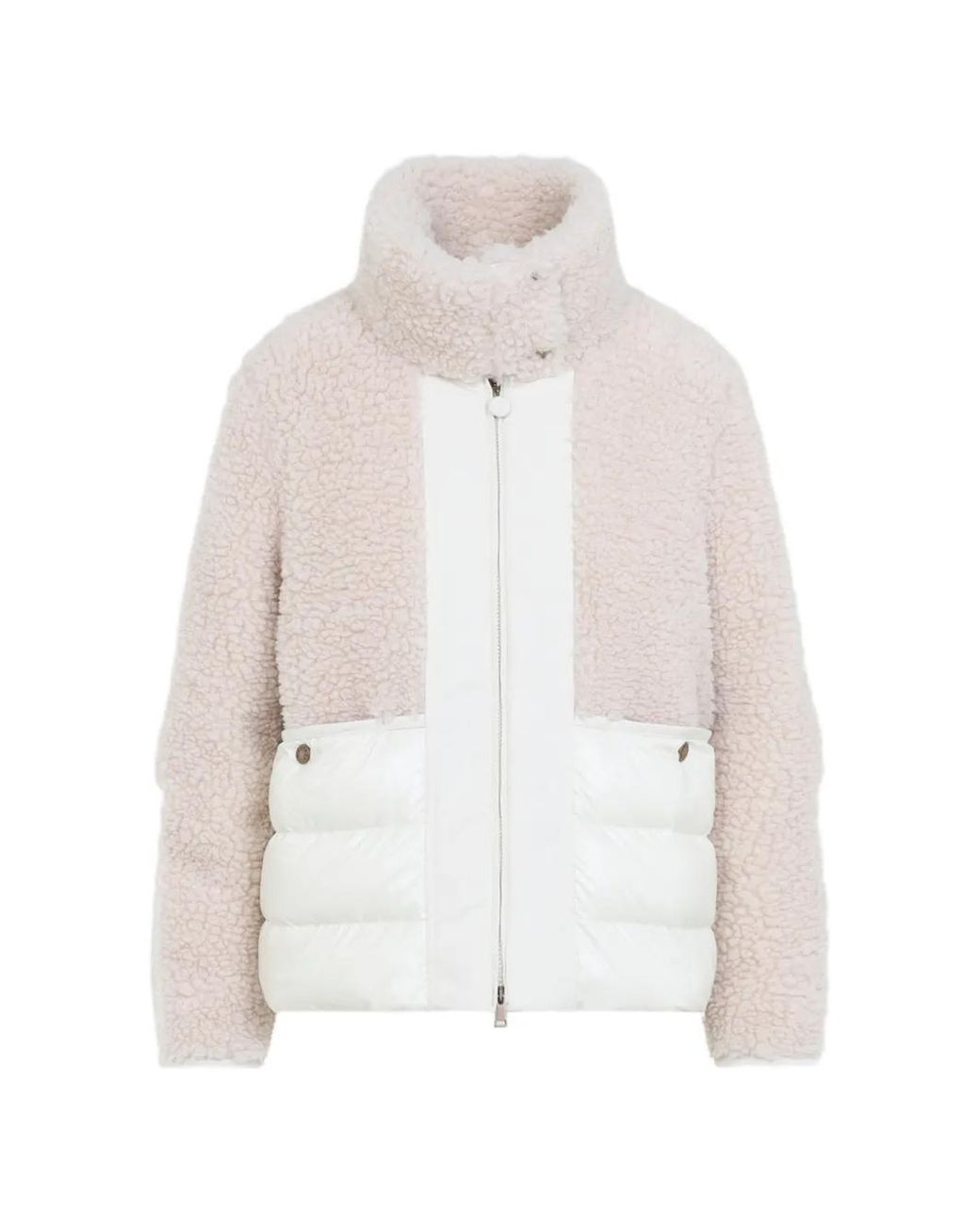 Moncler White Glorieux Padded Jacket