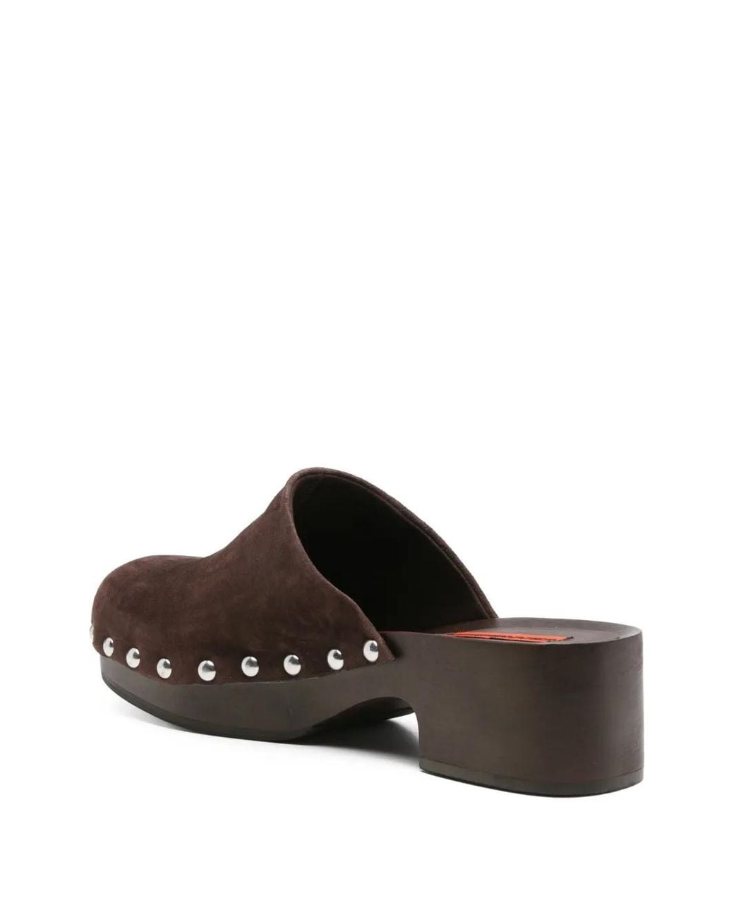 Simon Miller Brown Suede Clog Pumps