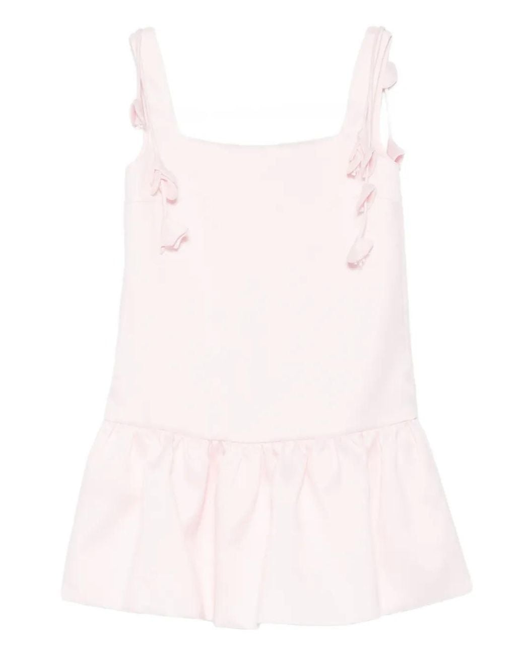 Self-Portrait Pink Taffeta Mini Dress