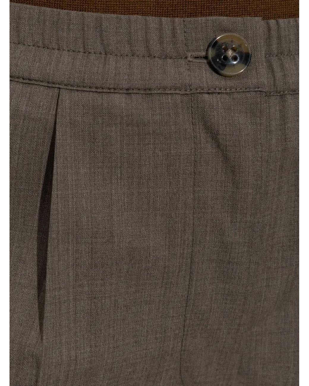 Samsøe & Samsøe Straight Broek in het Gray