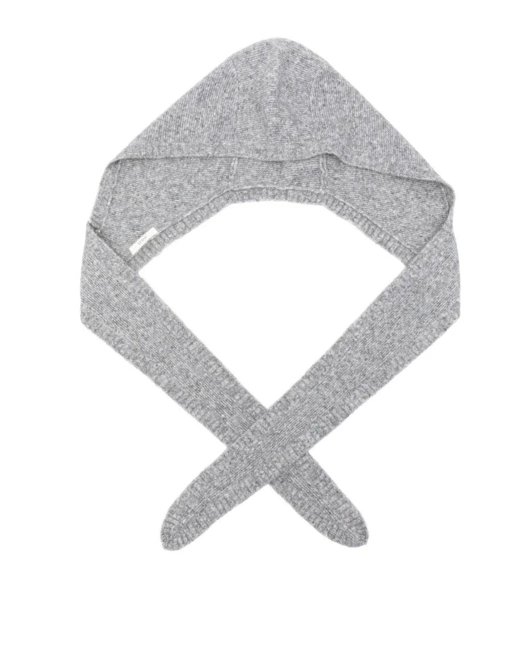 Yerse White Fine-Knit Balaclava