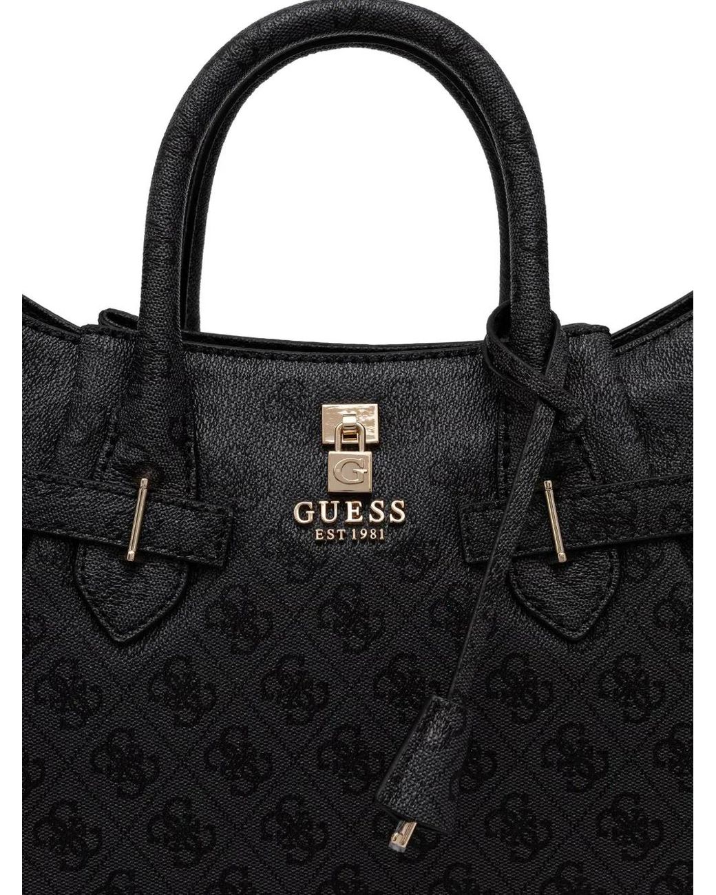 Guess Black Yesba Logo Handbag