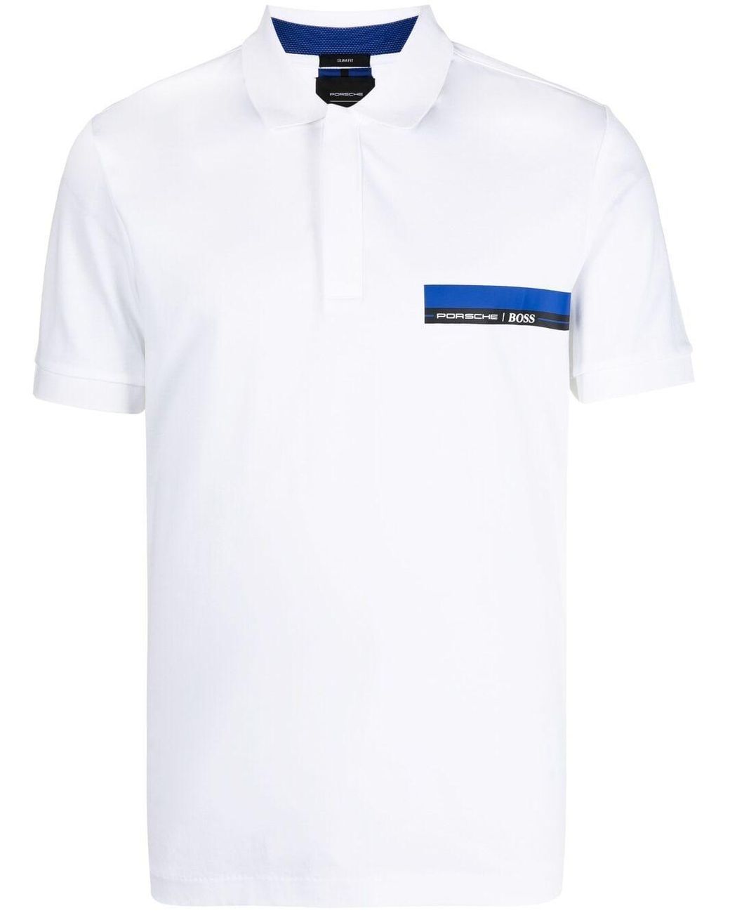 HUGO BOSS Homme Vêtements Tops & T-shirts T-shirts Polos Porsche x polo Slim Fit en coton interlock 