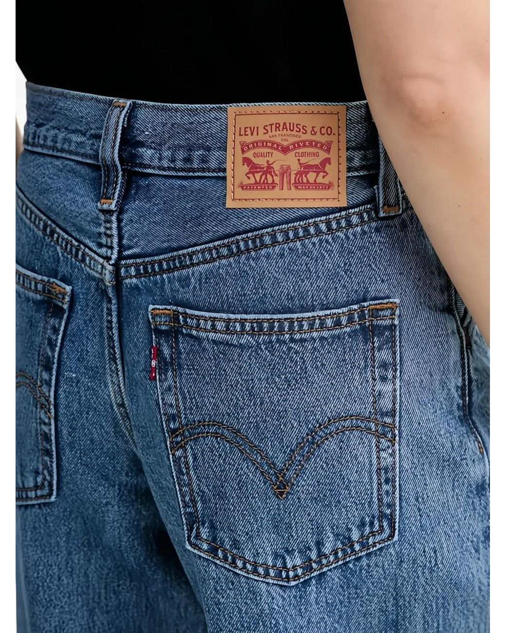 Levi's Blue 94 Baggy Wide-Cut Jeans