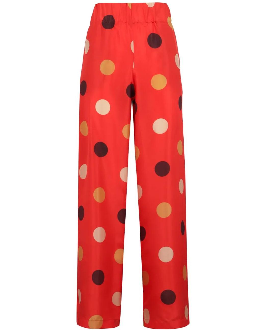 Aspesi Red Pantalon À Pois
