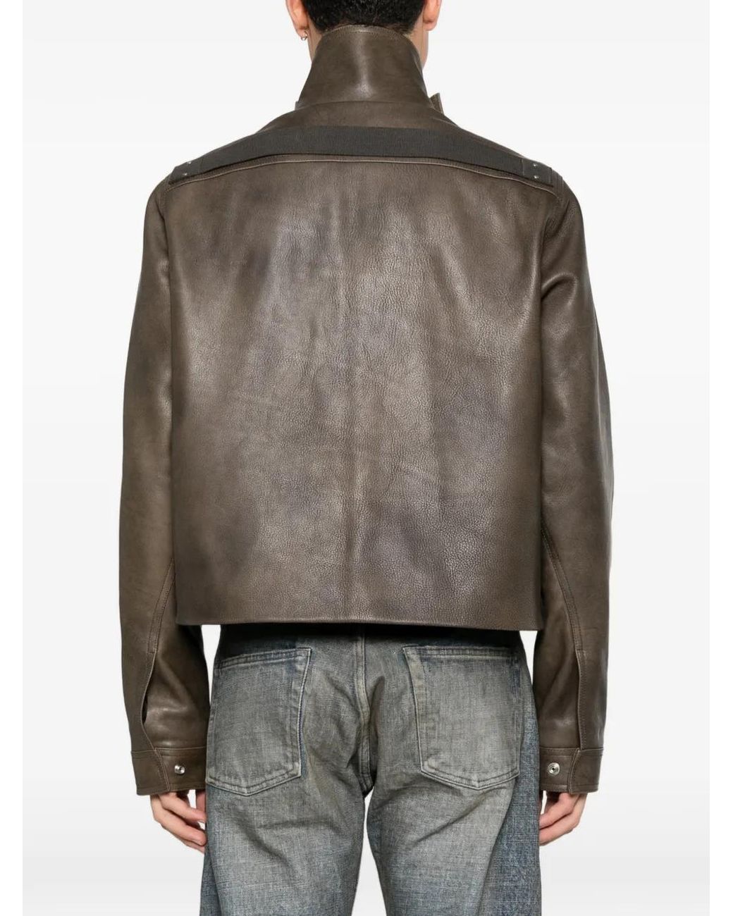 Rick Owens Brown Tower Alice Jacket for men