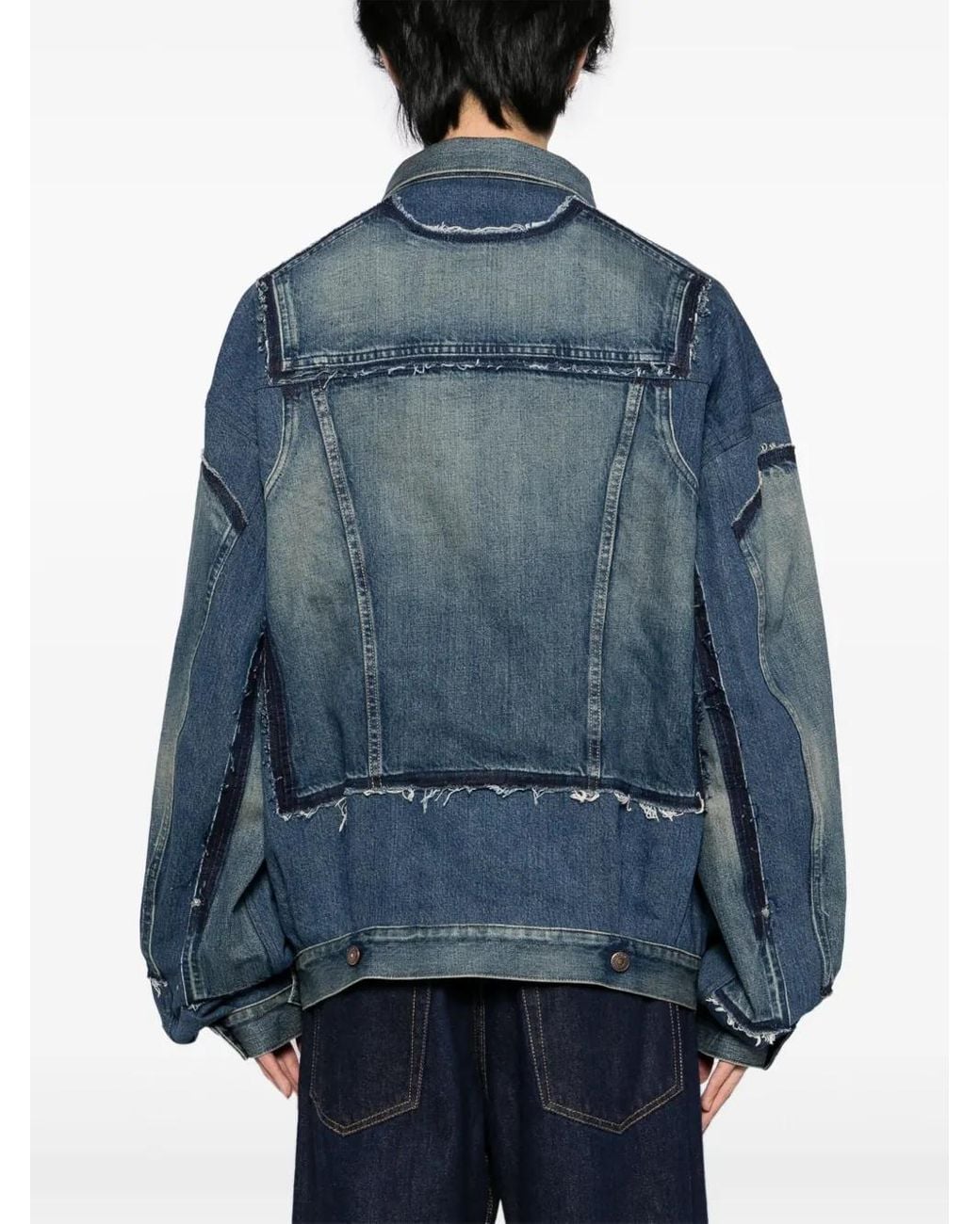 Junya Watanabe X Levi's Denim Jack in het Blue voor heren