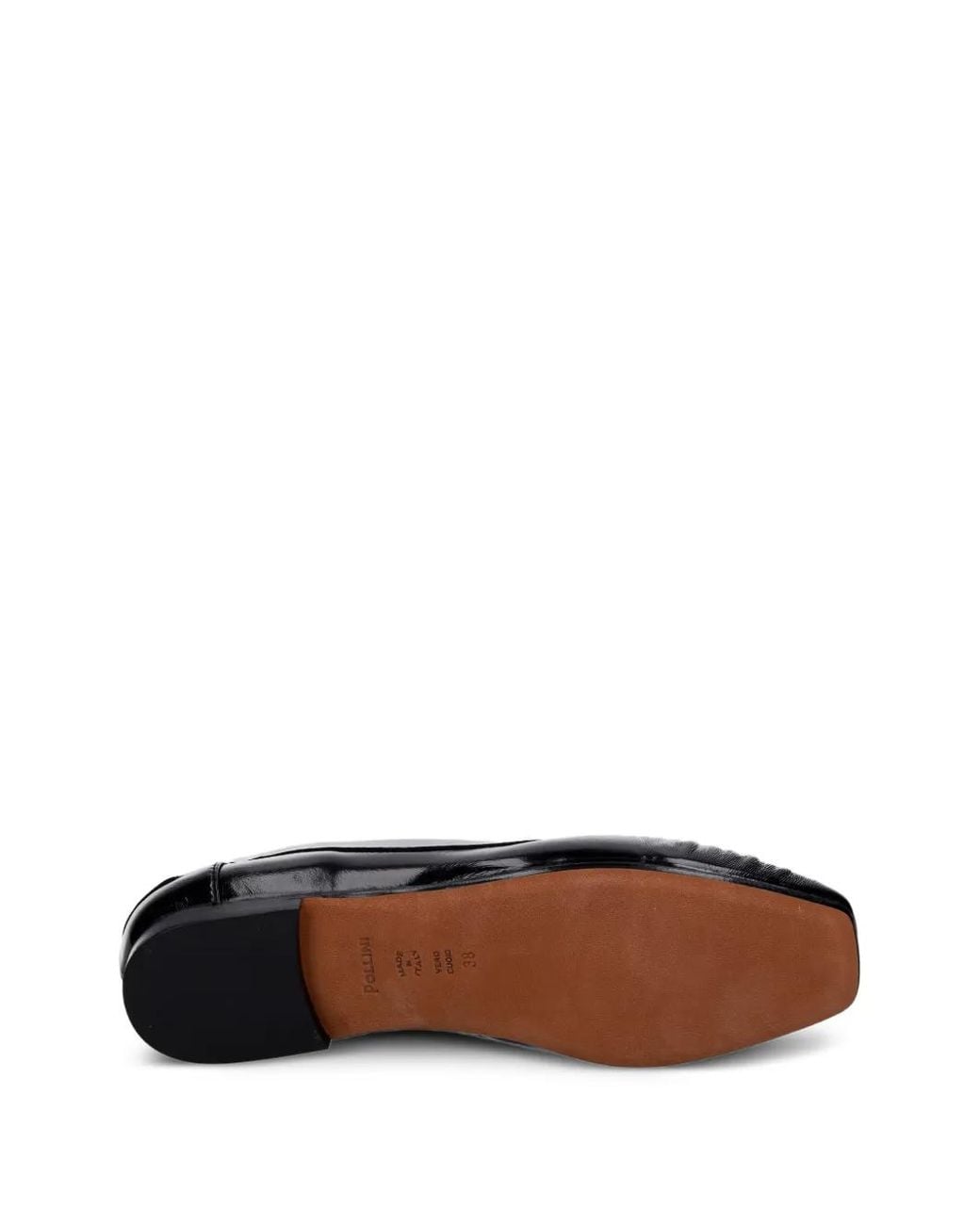 Pollini Black Uptown Leather Loafers
