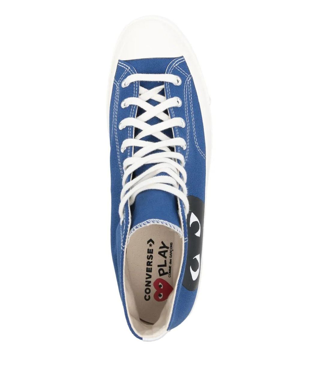 COMME DES GARÇONS PLAY Blue Sneakers With Heart