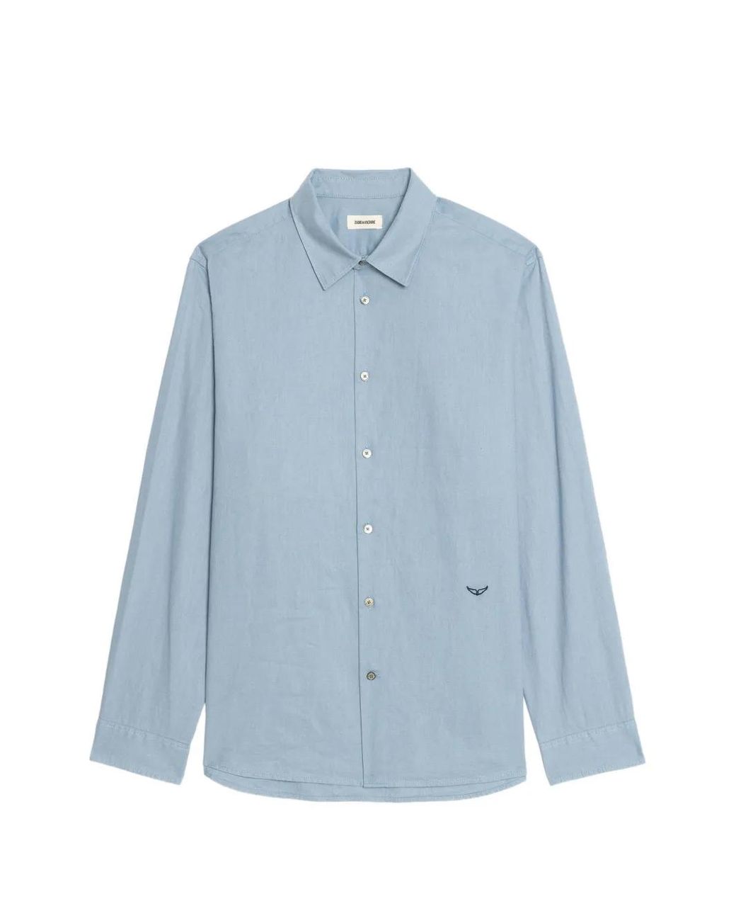 Zadig & Voltaire Blue Sid Shirt for men