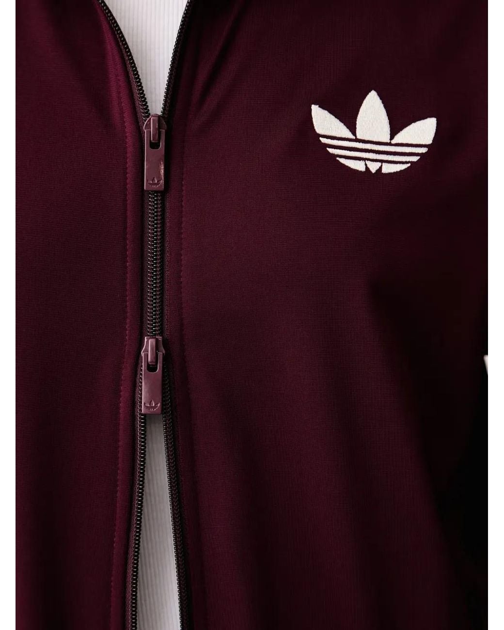 Adidas Firebird Logo-Embroidered Track Jacket