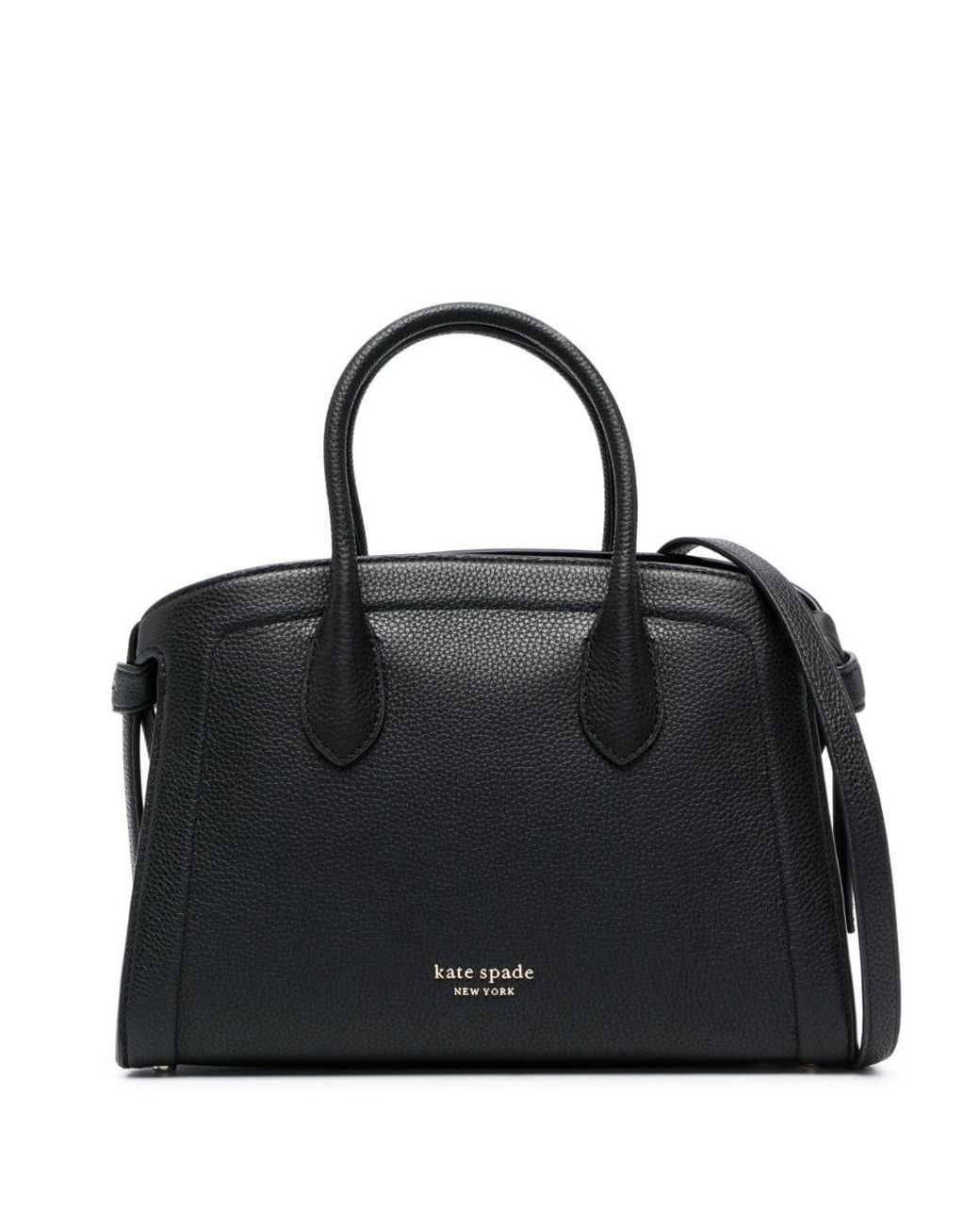 Kate Spade Knott Commuter Leather Tote Bag in Black Lyst Canada