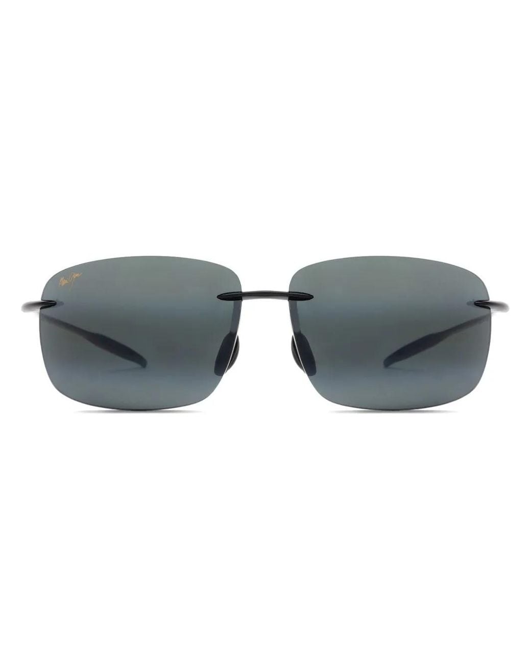 Maui Jim Blue Rectangle-Frame Sunglasses