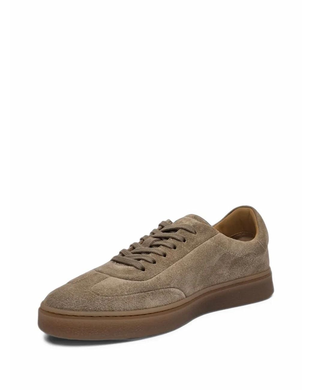 Henderson Brown Suede Low-Top Sneakers