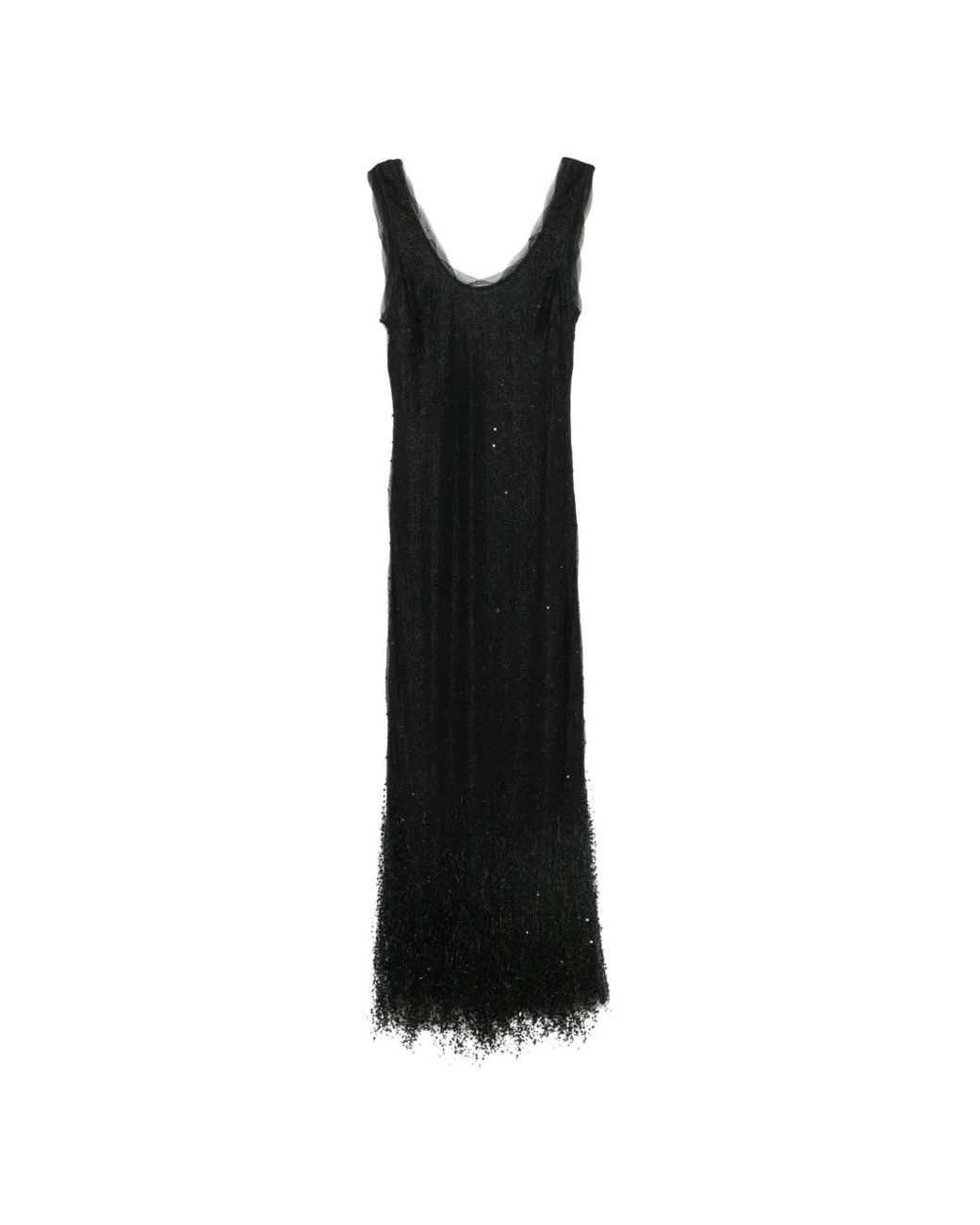 Jonathan Simkhai Black Irisa Sequin-Embellished Lace Dress