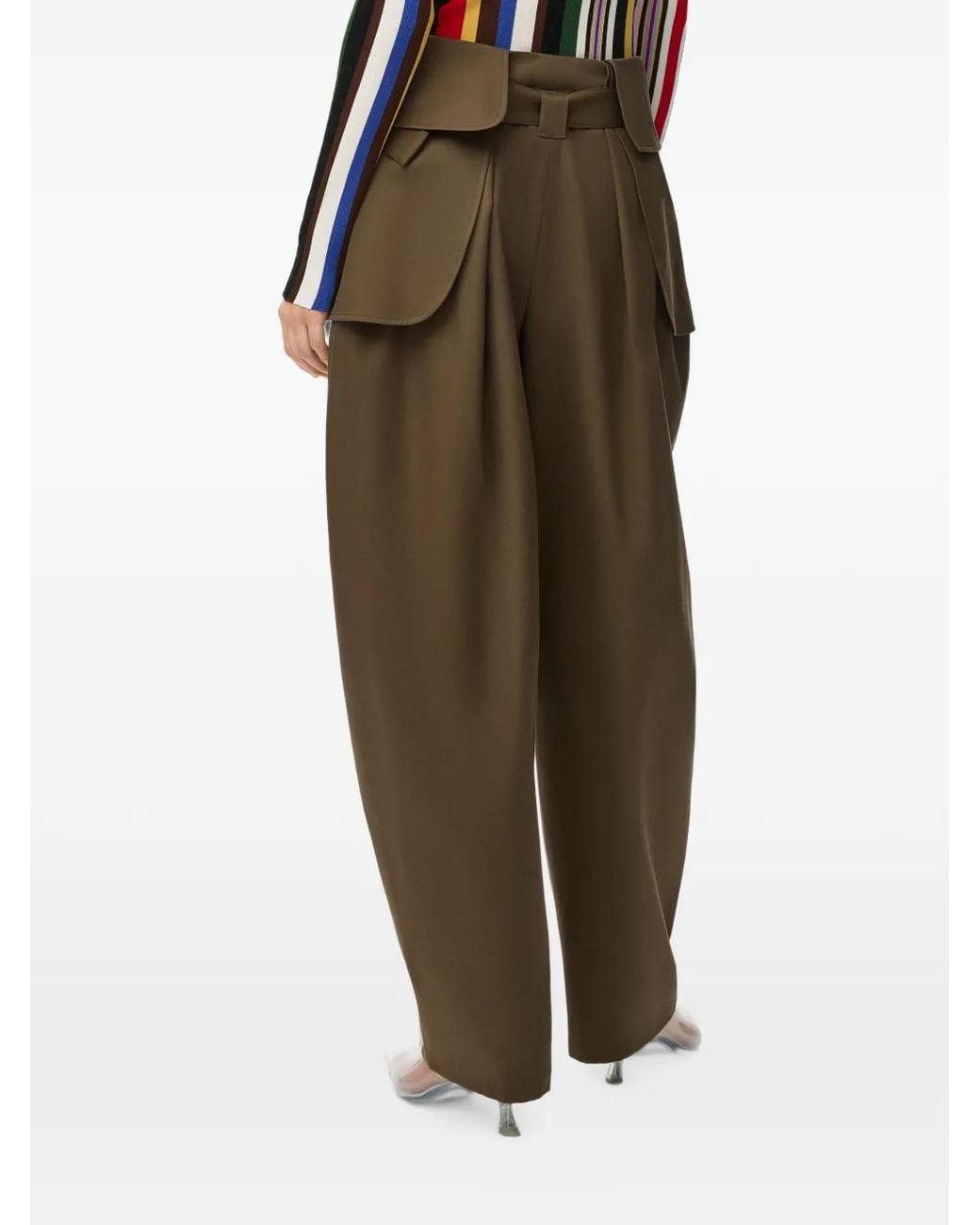 Loewe Green Cargo Trousers