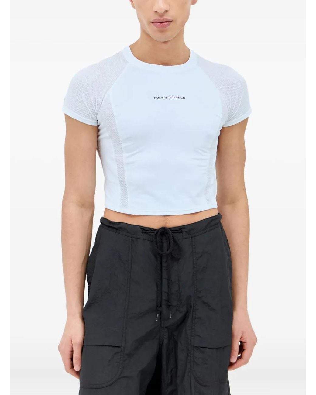 RUNNING ORDER Blue Casey T-Shirt