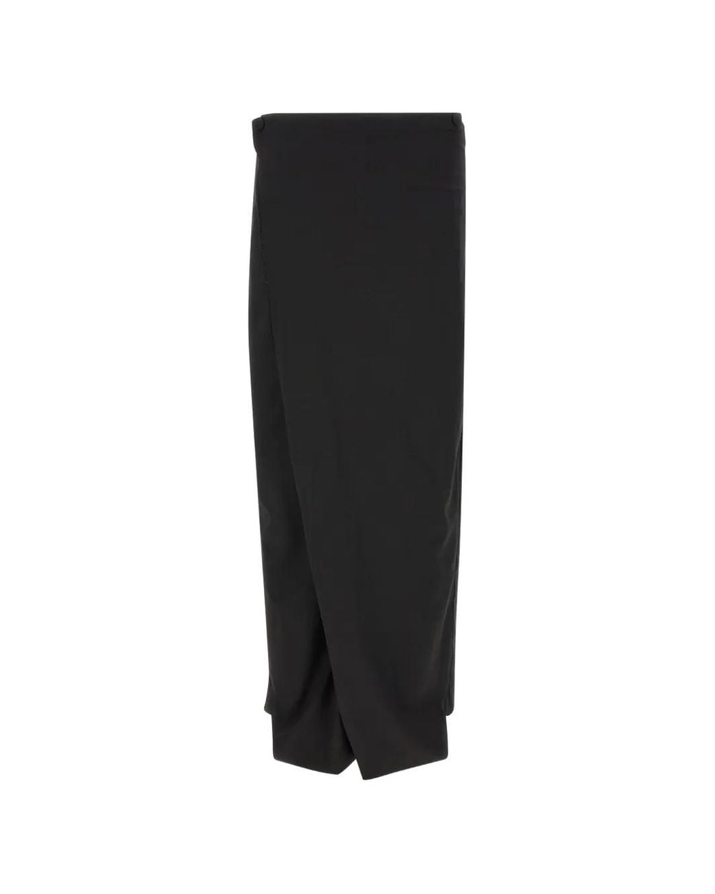 Kiko Kostadinov Black Cursus Double-Cut Trousers for men
