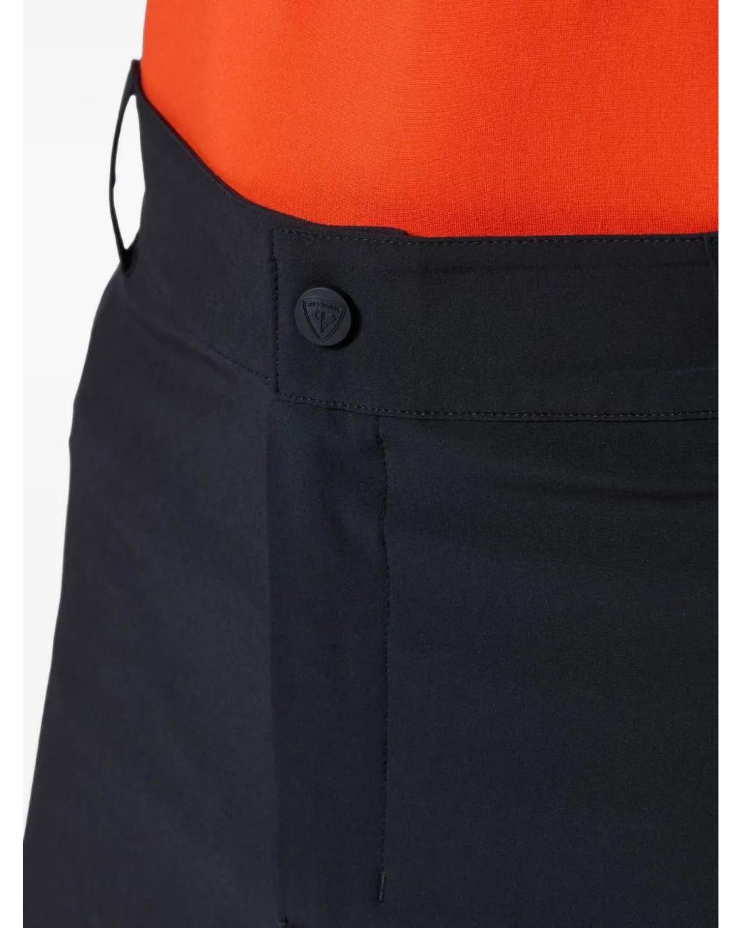 Rossignol Black Stretch Chino Shorts for men