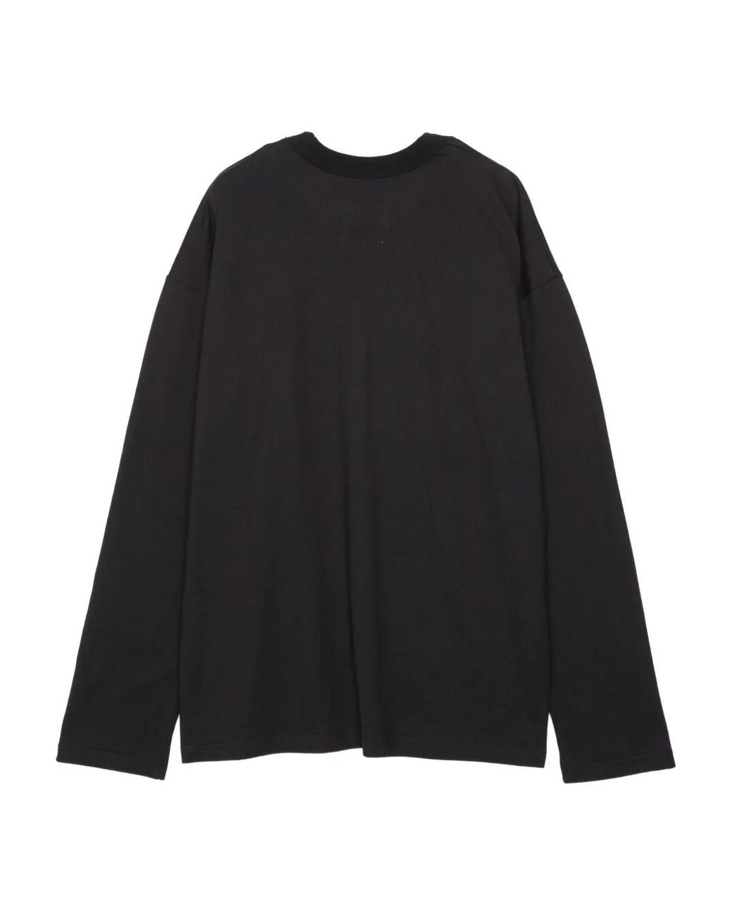 Yoshio Kubo Black Pocket Zip-Fastening Long-Sleeves T-Shirt