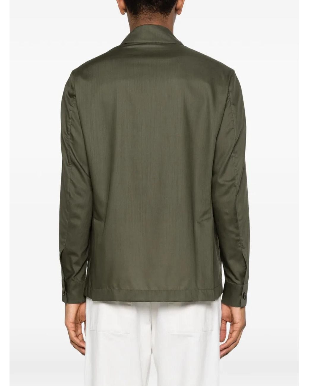 Giacca Con Tasche di Montecore in Green da Uomo