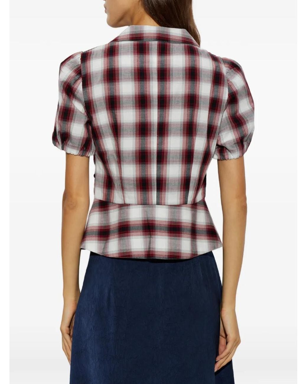 Baum und Pferdgarten White Macaia Checked Blouse