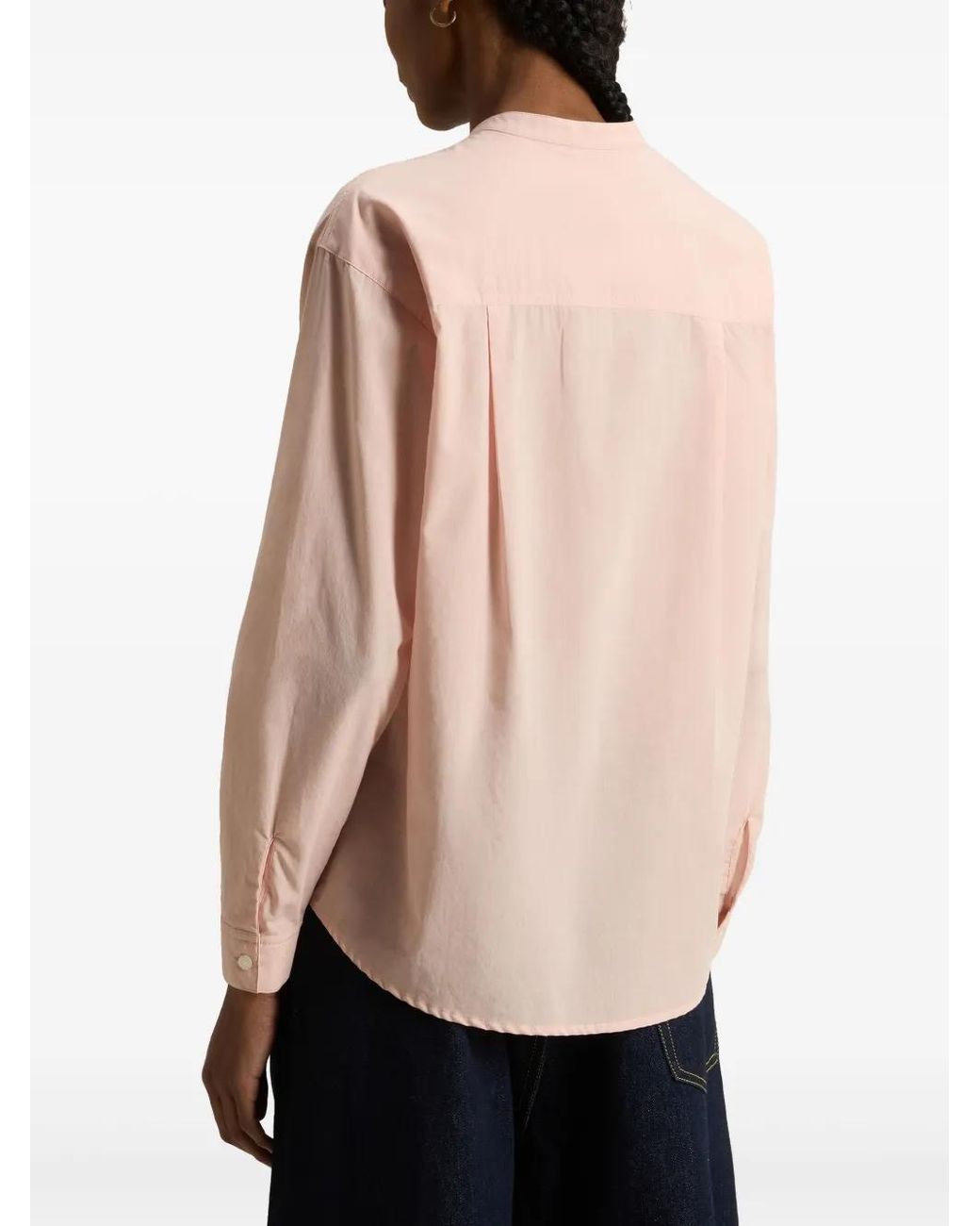 Woolrich Pink Henley Shirt