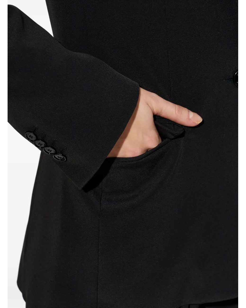 Isabel Marant Black Feray Tailored Notched Jacket