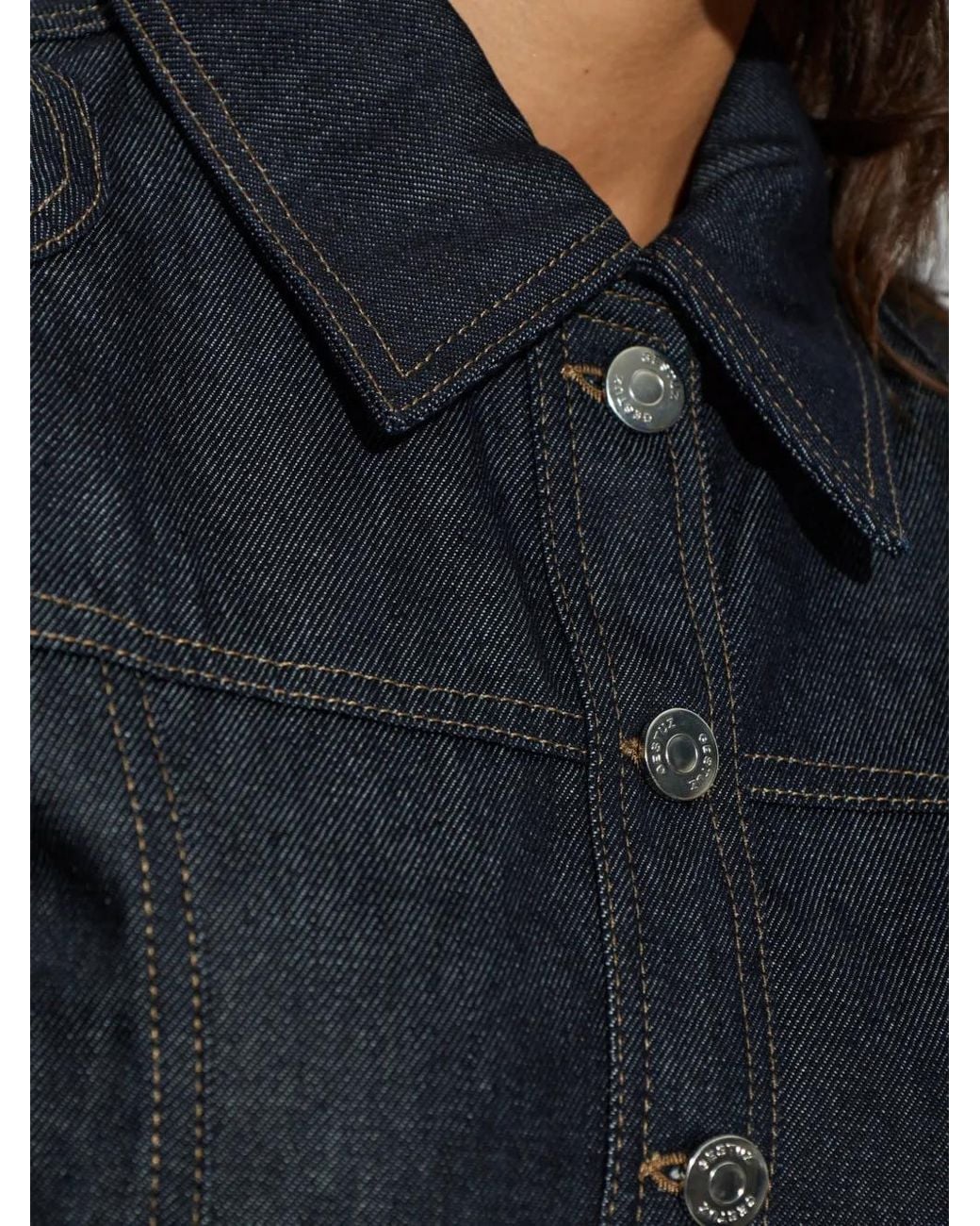 Gestuz Blue Gzabina Denim Jacket
