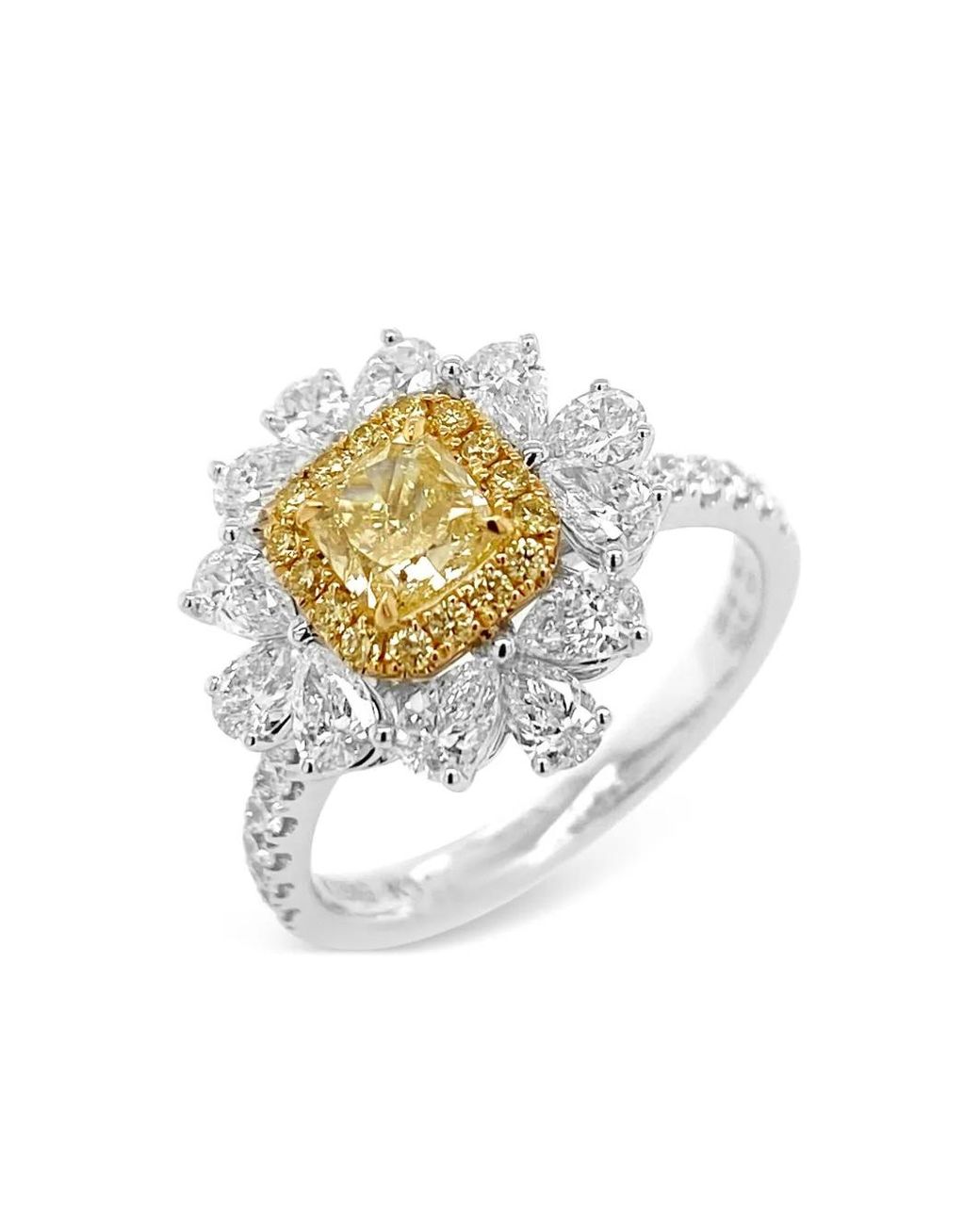 HYT Jewelry Metallic 18Kt Diamond Ring