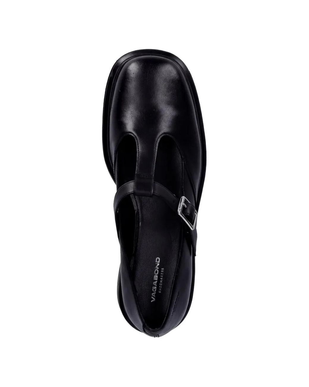 Vagabond Black Edition Ellis T-Bar Leather Mary Jane Pumps