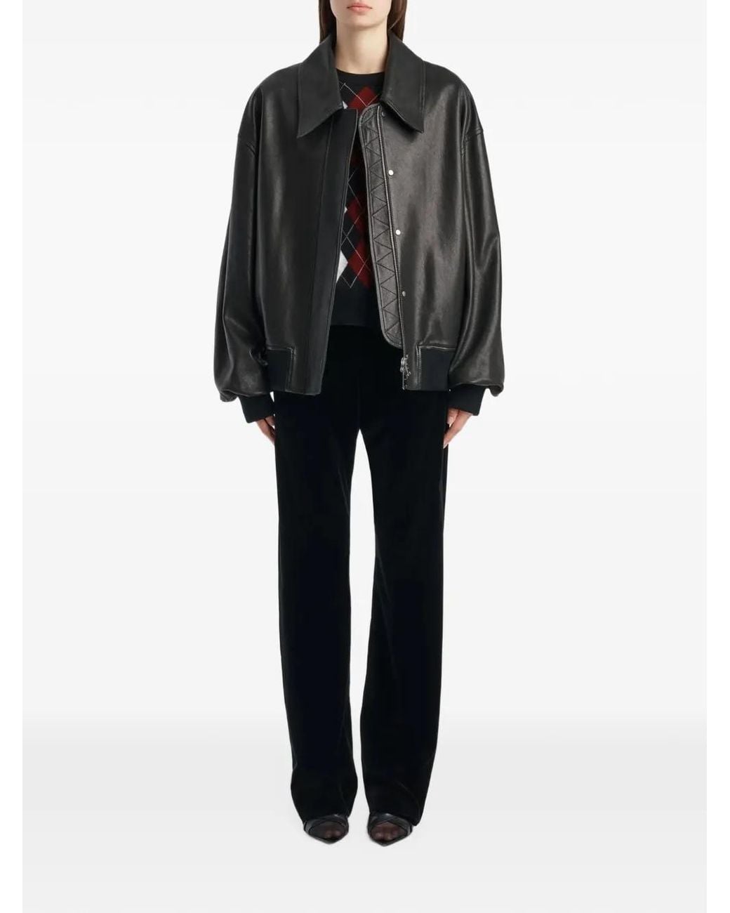 Khaite Black Aimee Jacket